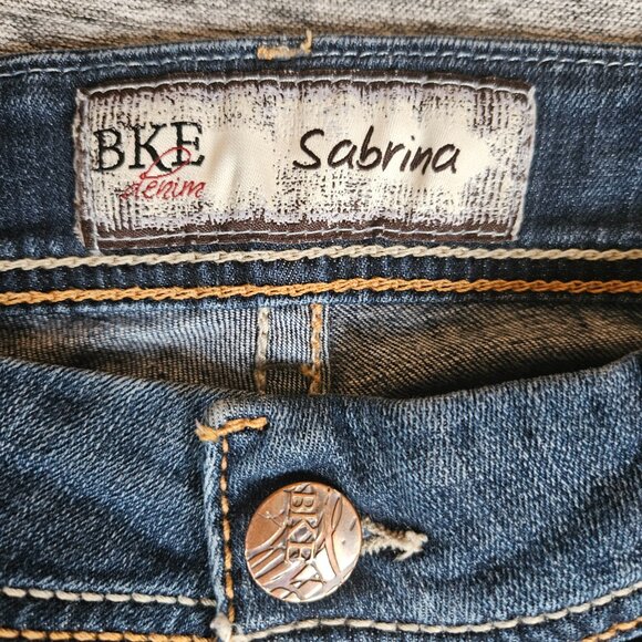 BKE Women's Sabrina Boot Cut Denim Jeans Sz28 (30X29) Regular Blue Medium Wash - Picture 7 of 15